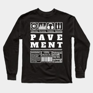 Pavement Long Sleeve T-Shirt